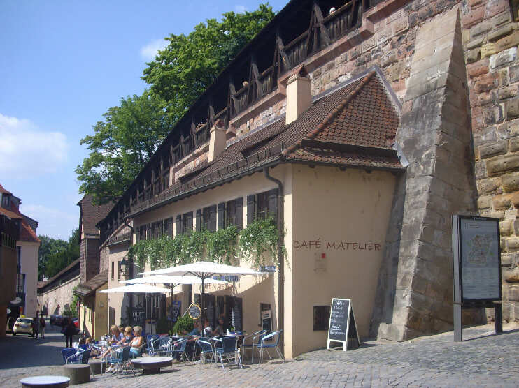 Tpferei am Drerhaus / Cafe im Atelier, Neutormauer 25 (August 2013)