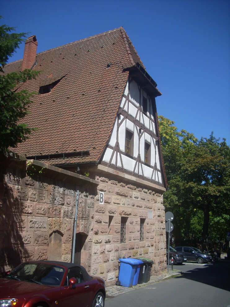 Turm schwarzes B - Vestnertormauer (Juli 2018) 