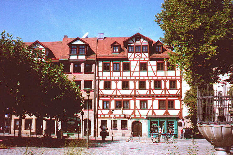 Restaurierte Huser am Unschlittplatz (Juli 2006)