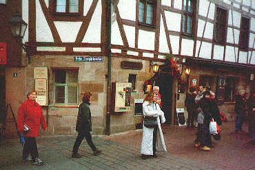 Restaurant Zur Schranke zur Adventszeit (Dezember 2000)
